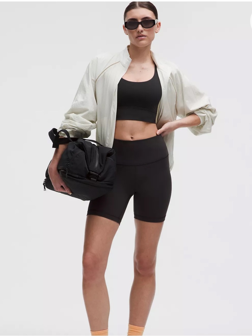 Wunder Train High-Rise Short 6" - Black